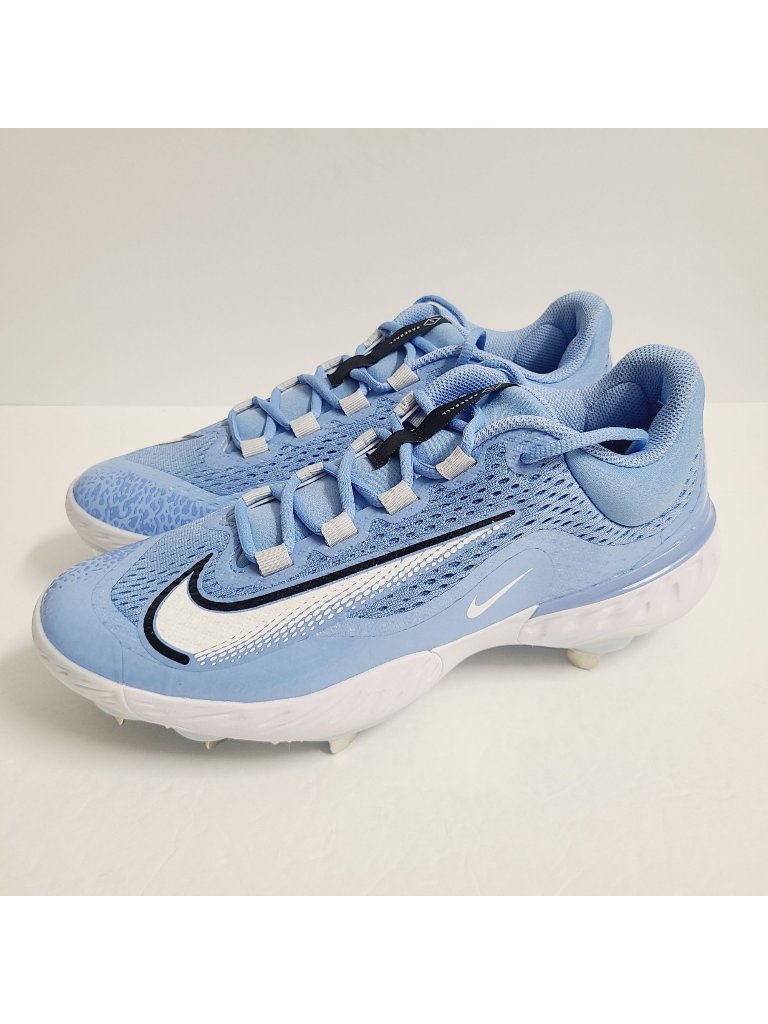 New Nike Alpha Huarache Elite 4 Low Unc Metal Baseball Cleats Fn7222-403 Size 15